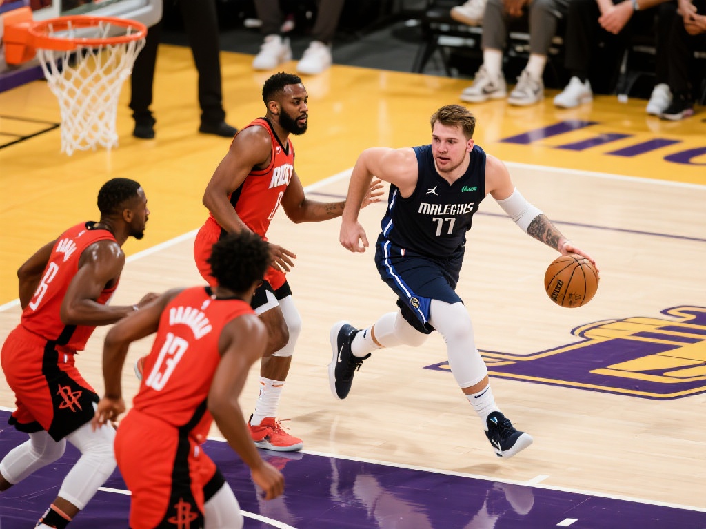 湖人海斯犯规下场 五小阵容难挡东契奇9-0反扑 就在湖人重新整组阵容的过程中,东契奇敏锐